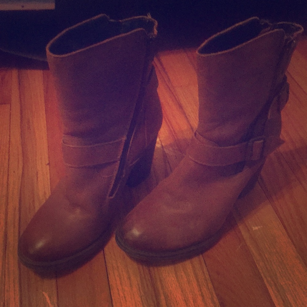 Steve Madden genuine leather boots